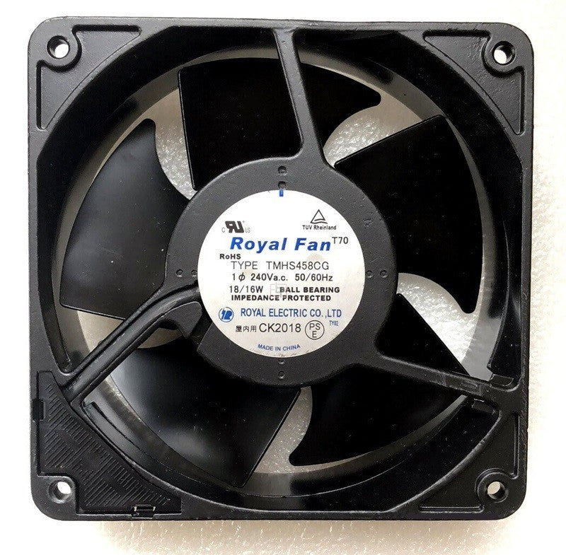 ROYAL TMHS458CG 240V 18/16W 2wires Cooling Fan ROYAL TMHS458CG 240V 18/16W 2wires Cooling Fan